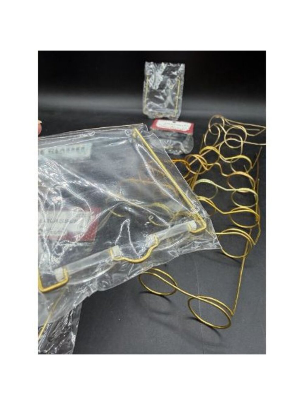 LOT 17 Fibre Craft Doll Wire Eye Glasses & Lenses Santa Claus - Picture 10 of 12